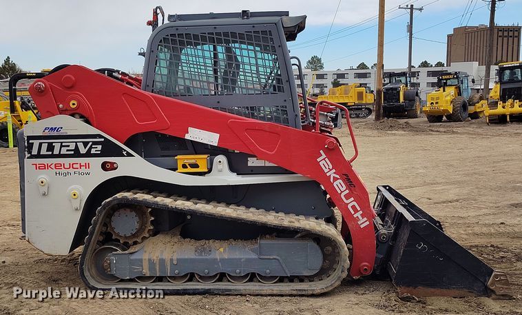 image for item DV6655 2021 Takeuchi TL12V2 tracked skid steer loader