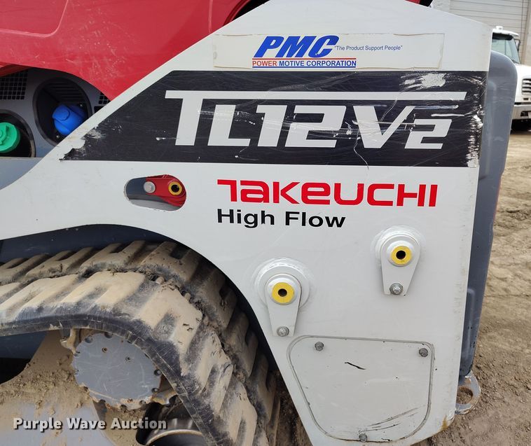 image for item DV6655 2021 Takeuchi TL12V2 tracked skid steer loader