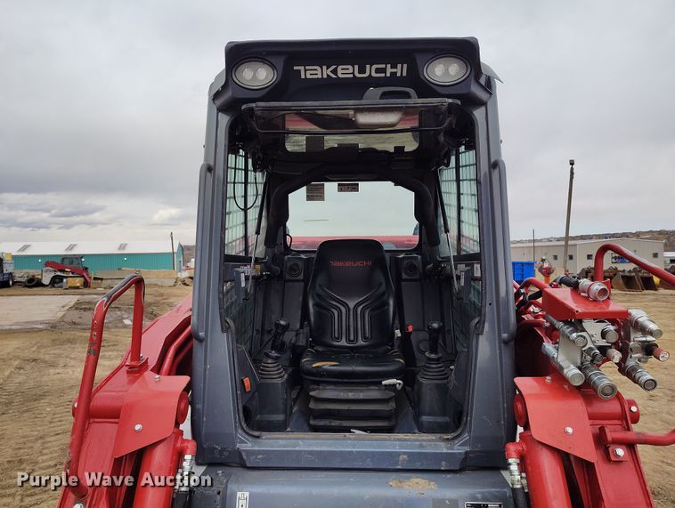 image for item DV6655 2021 Takeuchi TL12V2 tracked skid steer loader