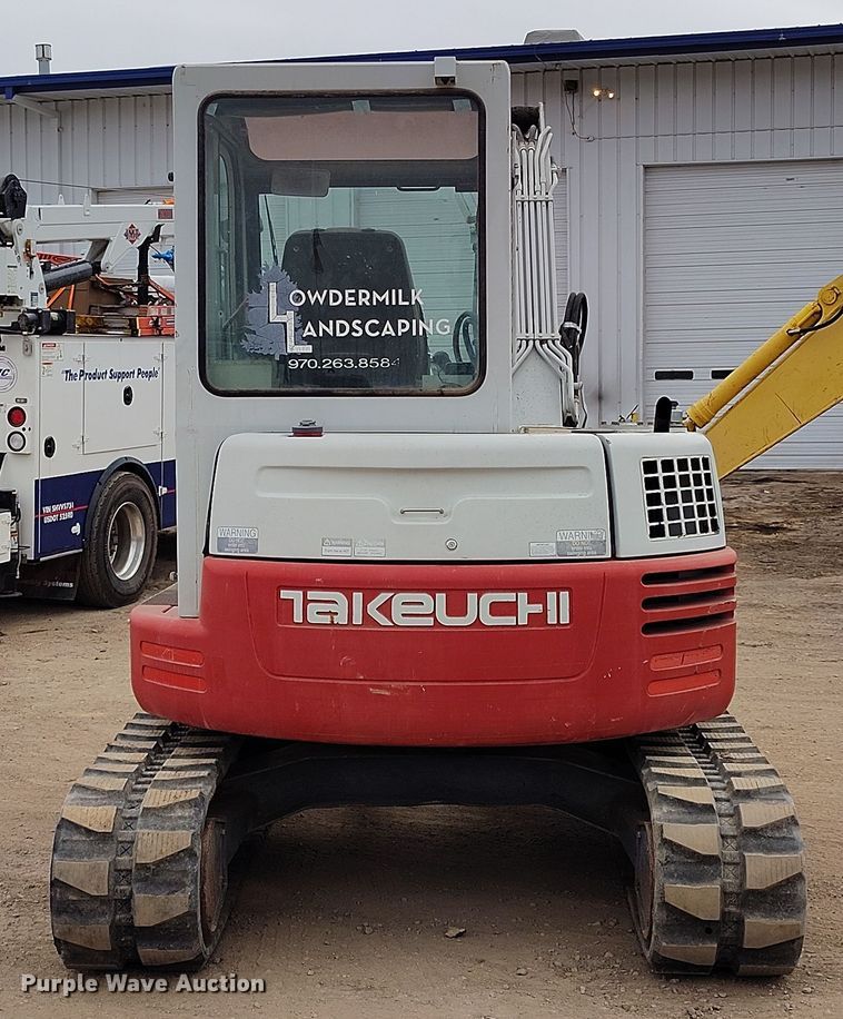 image for item DV6656 2006 Takeuchi TB53FR mini excavator