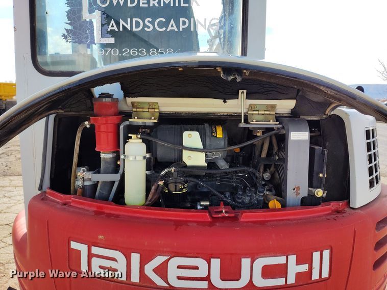 image for item DV6656 2006 Takeuchi TB53FR mini excavator