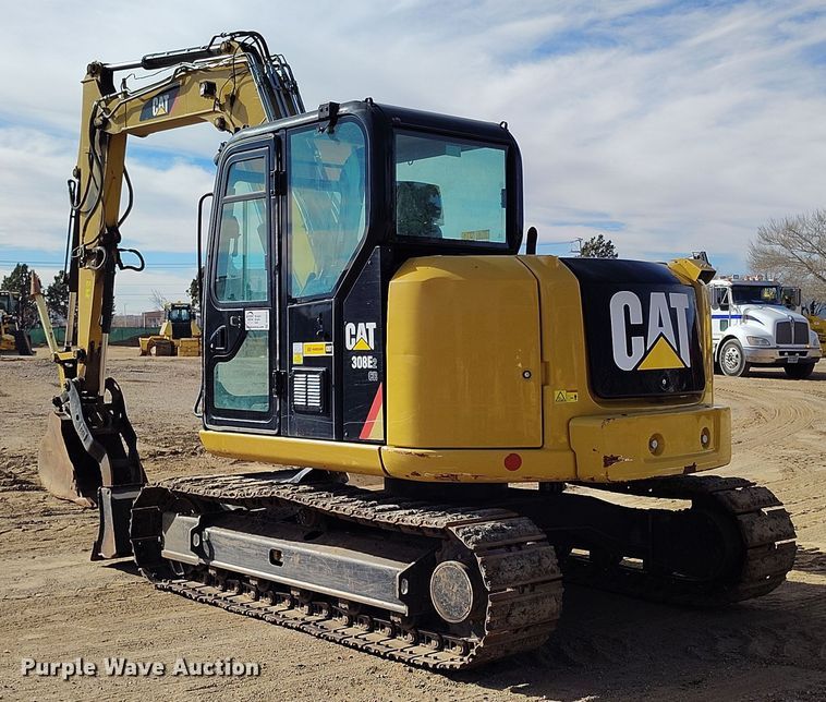 image for item DV6674 2019 Caterpillar 308E2 CR mini excavator