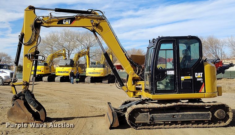 image for item DV6674 2019 Caterpillar 308E2 CR mini excavator