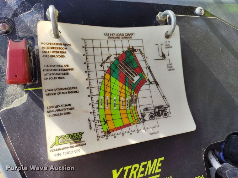 image for item DV6675 2018 Xtreme XR1147 telehandler