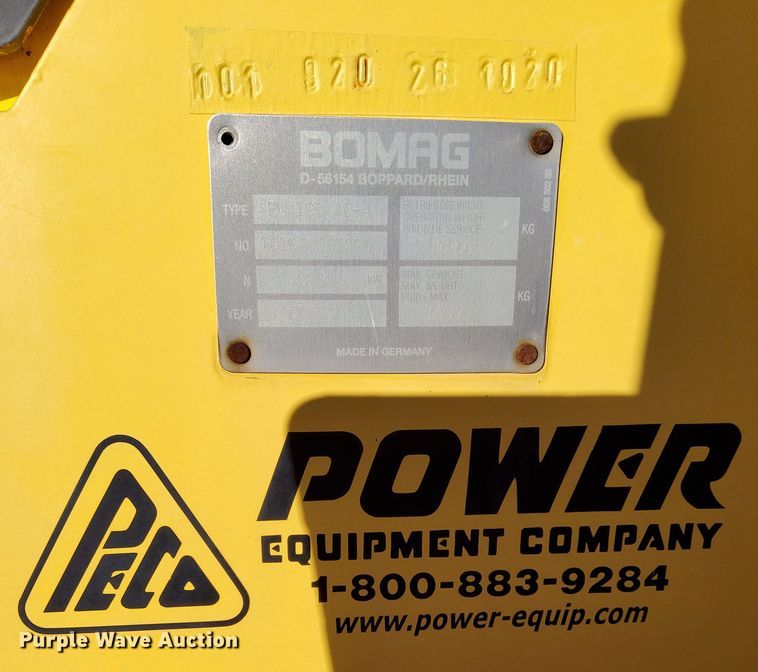 image for item DV6676 2006 Bomag BW 190 AD-4 double drum vibratory roller