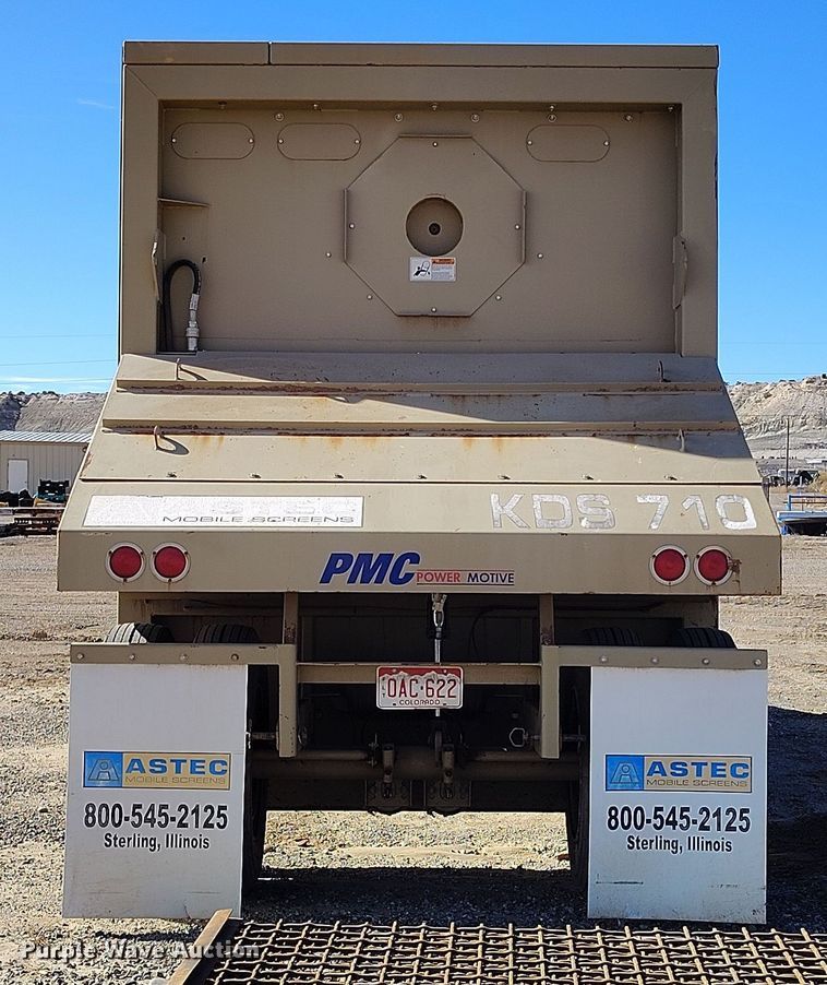 image for item DV6677 2016 Astec KDS 710 screening plant