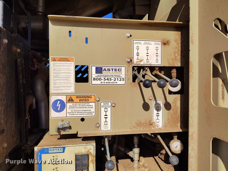 image for item DV6677 2016 Astec KDS 710 screening plant