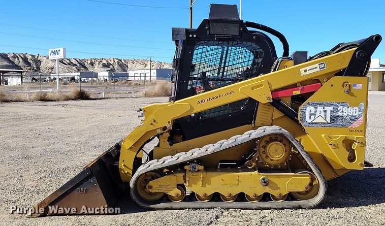 image for item DV6678 2014 Caterpillar 299D XHP tracked skid steer loader