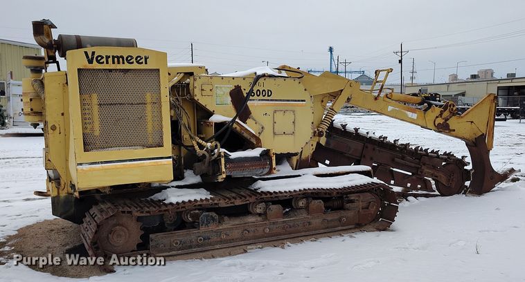 image for item DV6691 1980 Vermeer  T600D trencher