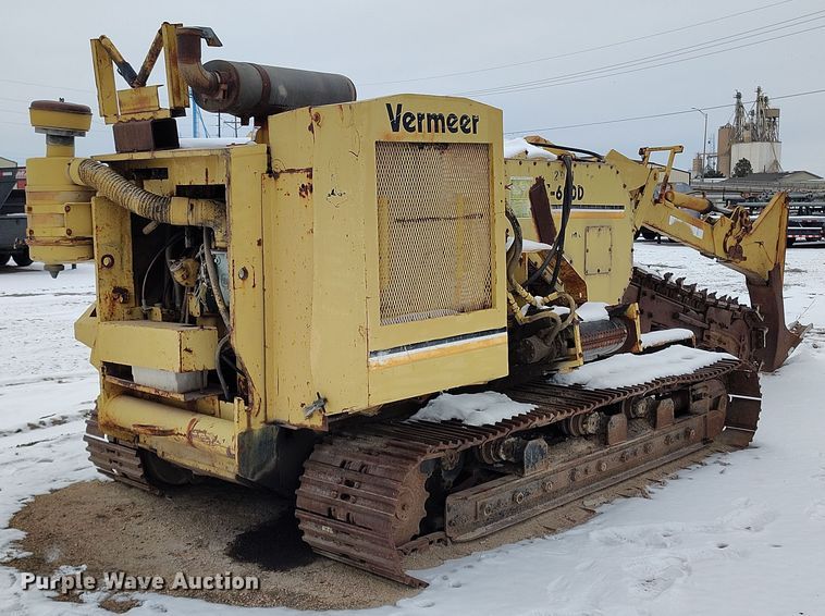 image for item DV6691 1980 Vermeer  T600D trencher