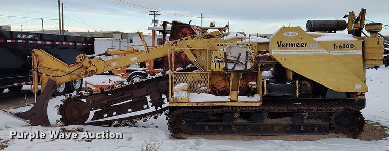 image for item DV6691 1980 Vermeer  T600D trencher