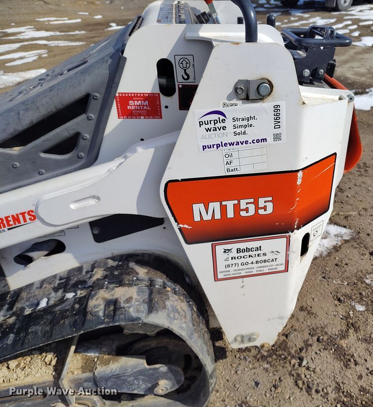 image for item DV6699 2020 Bobcat MT55 compact utility loader