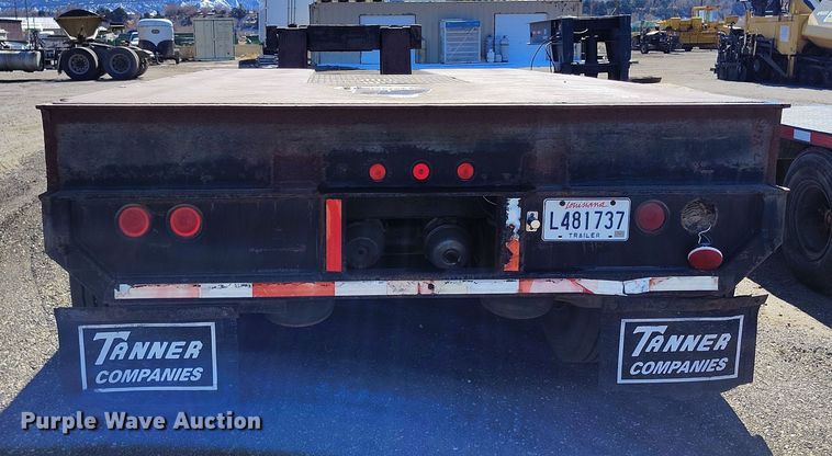 image for item DV6707 1993 Atoka 22 FNE 50 3 lowboy equipment trailer