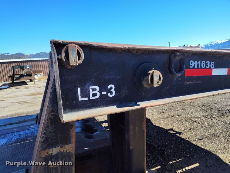 image for item DV6707 1993 Atoka 22 FNE 50 3 lowboy equipment trailer