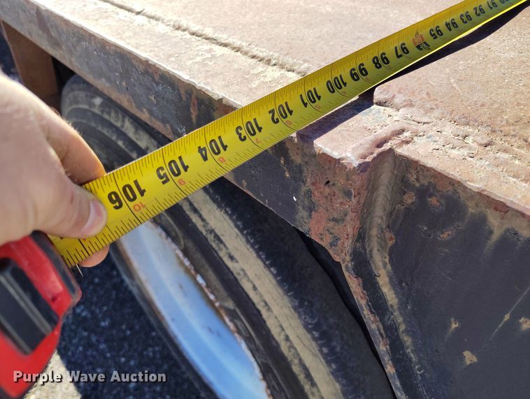 image for item DV6707 1993 Atoka 22 FNE 50 3 lowboy equipment trailer