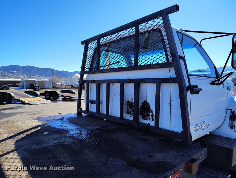 image for item DV6713 1995 Chevrolet Kodiak C5500 flatbed truck