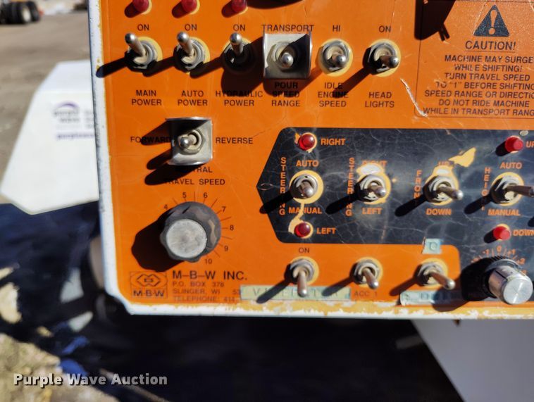 image for item DV6714 MBW CG100 curb machine