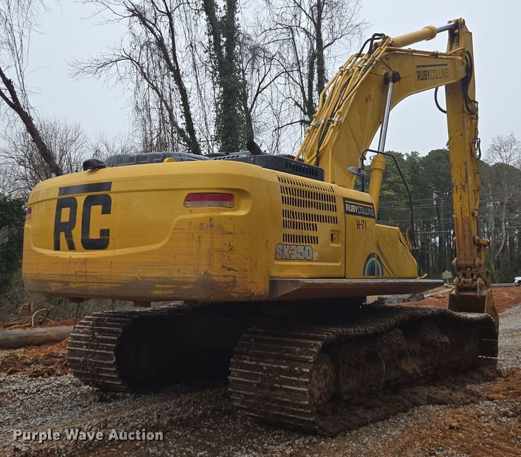 image for item DW1799 2019 Kobelco SK350LC-10 excavator