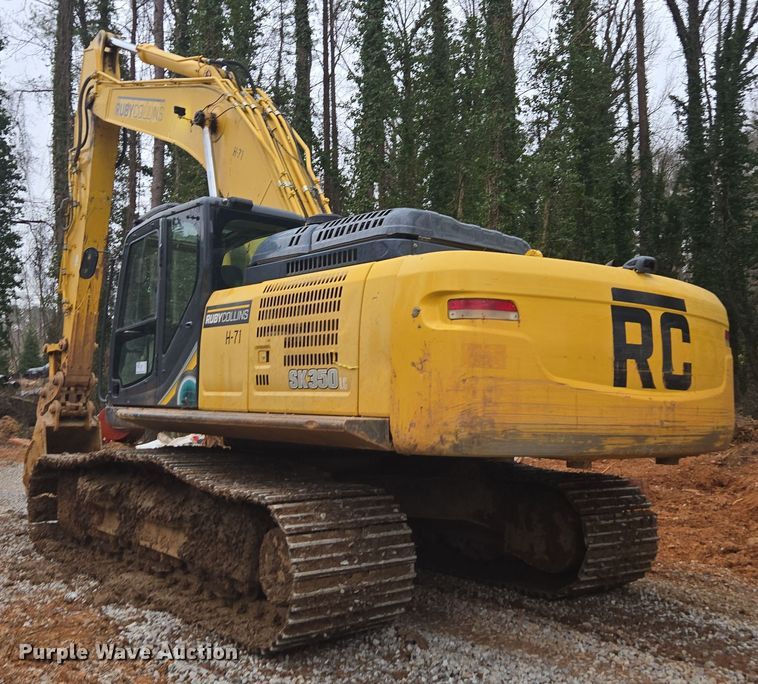 image for item DW1799 2019 Kobelco SK350LC-10 excavator