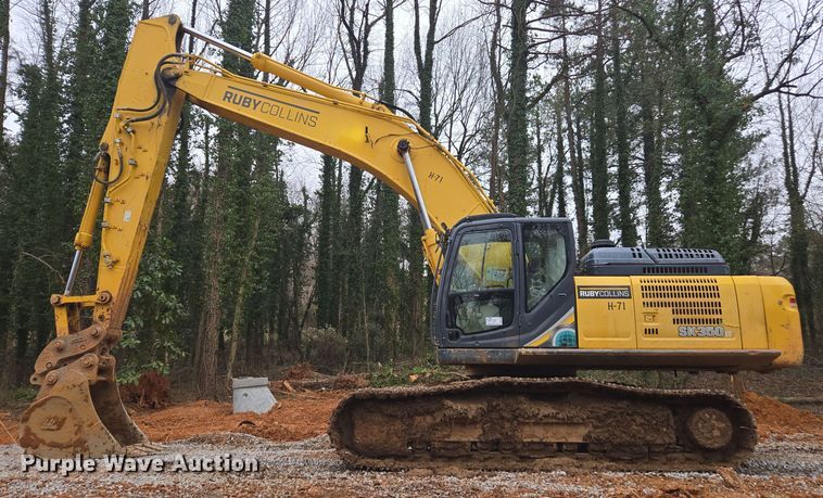 image for item DW1799 2019 Kobelco SK350LC-10 excavator