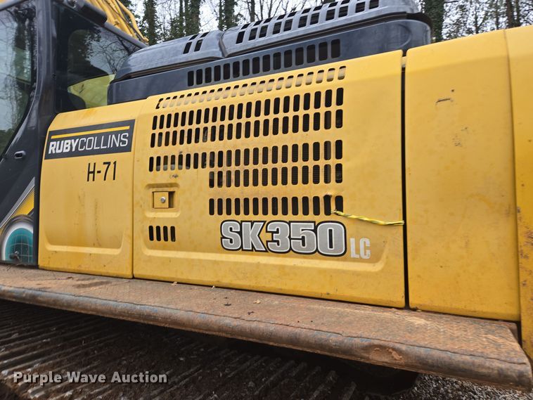 image for item DW1799 2019 Kobelco SK350LC-10 excavator