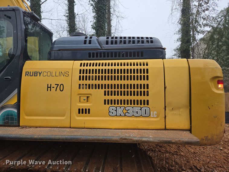 image for item DW1800 2019 Kobelco SK350LC-10 excavator