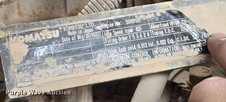 image for item DW1822 2019 Komatsu D65PX-18 dozer