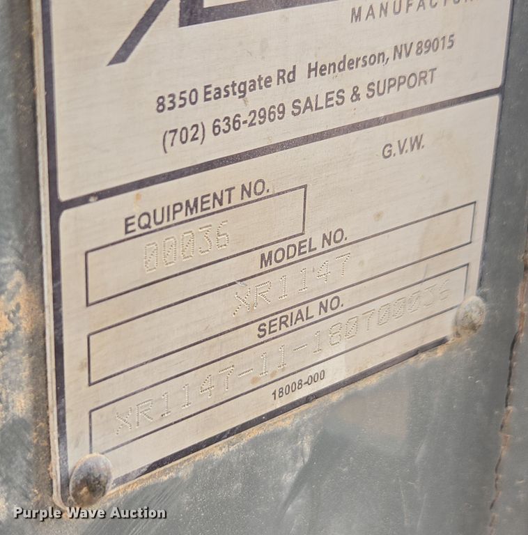 image for item DW1823 2018 Xtreme XR1147 telehandler