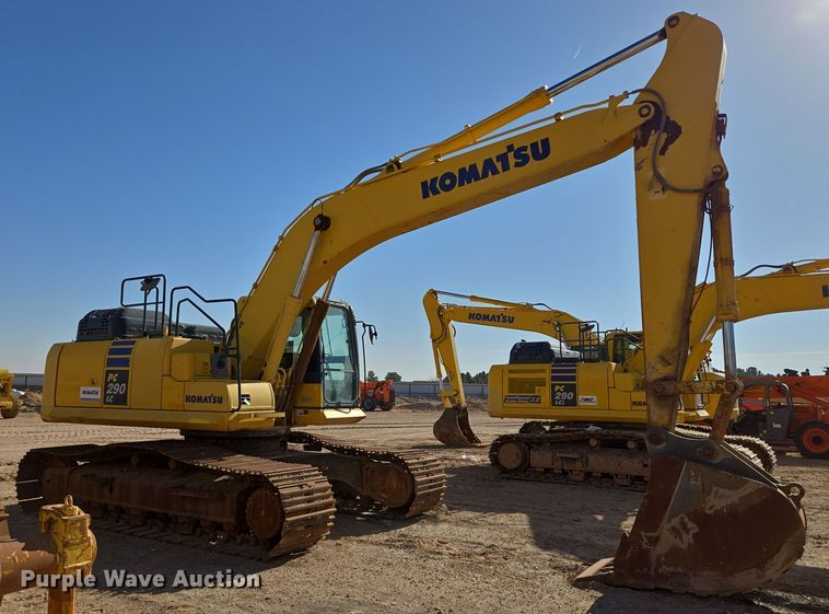 image for item DW1832 2016 Komatsu PC290LC-11 excavator