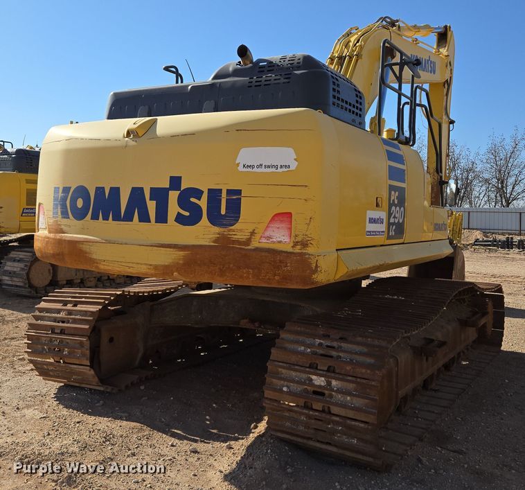 image for item DW1832 2016 Komatsu PC290LC-11 excavator