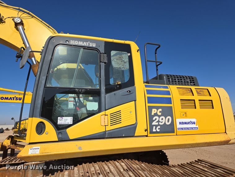 image for item DW1832 2016 Komatsu PC290LC-11 excavator