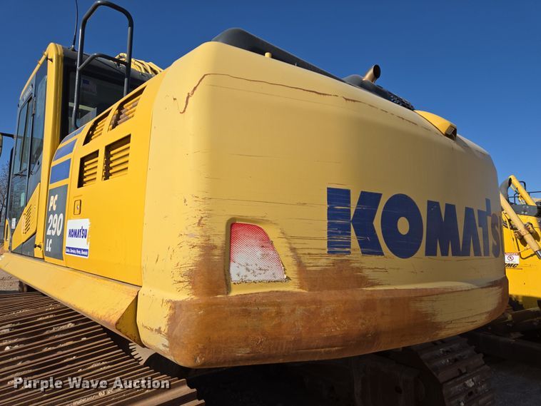image for item DW1832 2016 Komatsu PC290LC-11 excavator