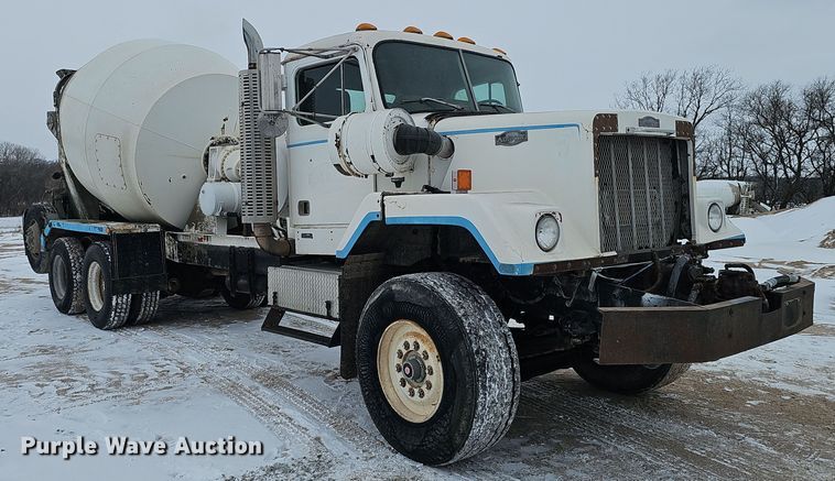 image for item DW3131 1987 Autocar ready mix truck