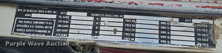 image for item DW3131 1987 Autocar ready mix truck