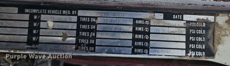 image for item DW3131 1987 Autocar ready mix truck