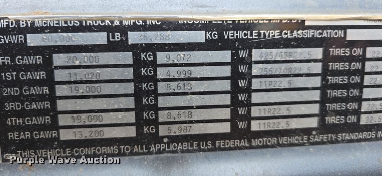 image for item DW3132 1998 Mack RD690S ready mix truck