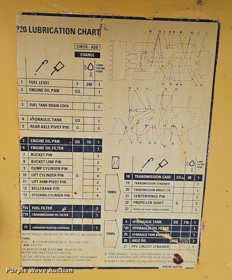 image for item DW3133 1999 Komatsu WA320-3MC wheel loader