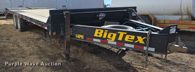 image for item DW3170 2022 BigTex 14PH-20+5 equipment trailer