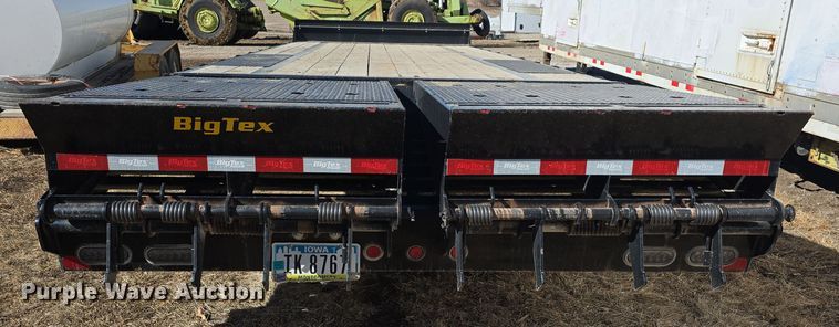 image for item DW3170 2022 BigTex 14PH-20+5 equipment trailer