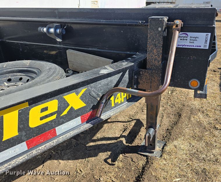 image for item DW3170 2022 BigTex 14PH-20+5 equipment trailer