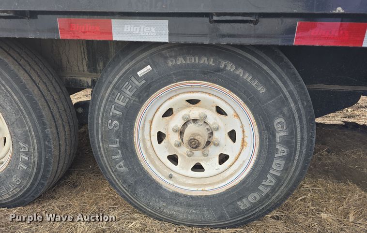 image for item DW3170 2022 BigTex 14PH-20+5 equipment trailer