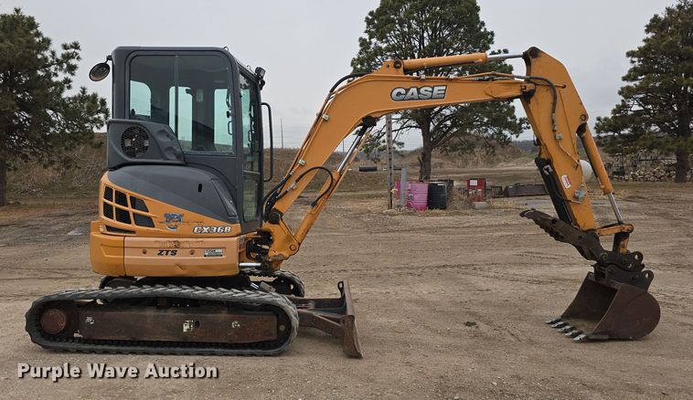 image for item DW3180 2013 Case CX36B ZTS mini excavator