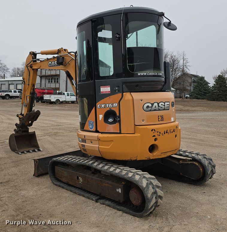 image for item DW3180 2013 Case CX36B ZTS mini excavator