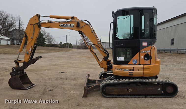 image for item DW3180 2013 Case CX36B ZTS mini excavator