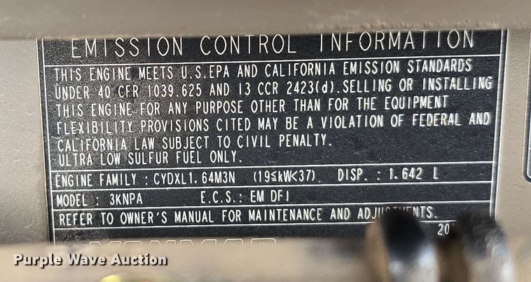 image for item DW3180 2013 Case CX36B ZTS mini excavator