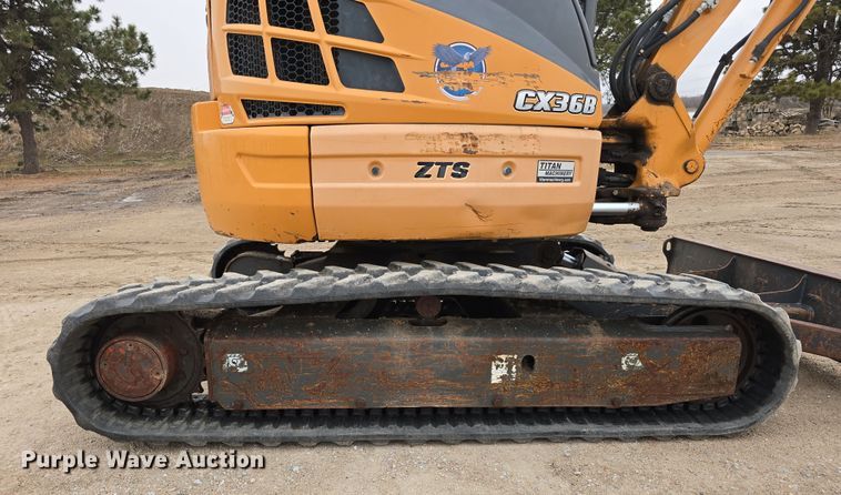 image for item DW3180 2013 Case CX36B ZTS mini excavator