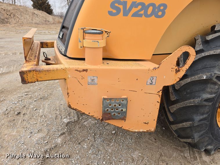 image for item DW3182 2005 Case SV208 single drum vibratory roller
