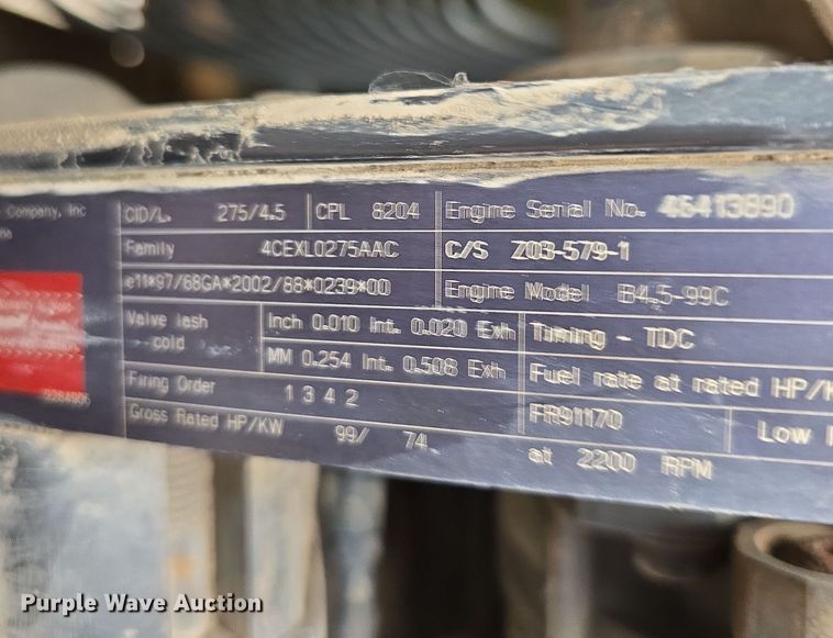 image for item DW3182 2005 Case SV208 single drum vibratory roller