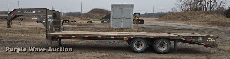 image for item DW3185 2018 Diamond T 10225DTF equipment trailer