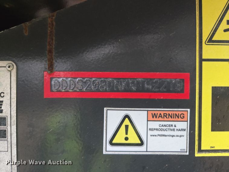 image for item EC3462 2019 Case SV208D single drum vibratory roller